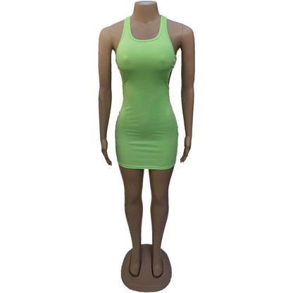 DressBetty - Sexy Mini Dress Summer Plain White Black T Shirt Dresses For Women