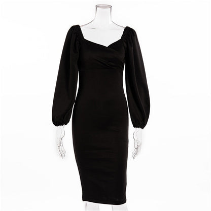 DressBetty - Classic Christmas Evening Formal Date Office Party Midi Dress