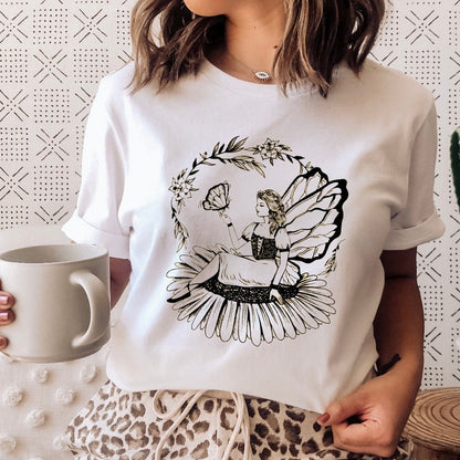 DressBetty - Ladies Mushroon Frog Tshirt Fashion Cartoon Animal Lady Print Tee