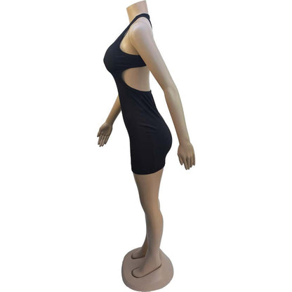 DressBetty - Sexy Mini Dress Summer Plain White Black T Shirt Dresses For Women