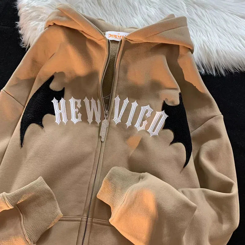 DressBetty - Hip Hop Dark Bat Wing Hoodie