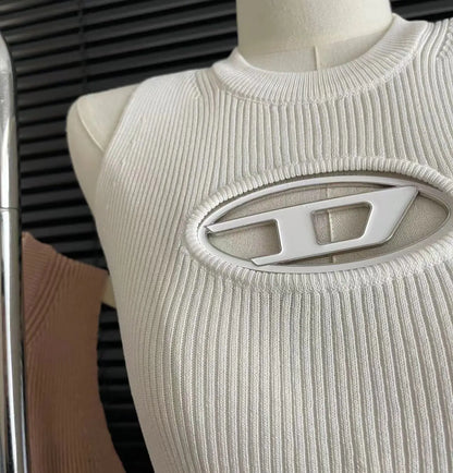 DressBetty - 2024 Edgy Y2K Hollowed Out Crop Top