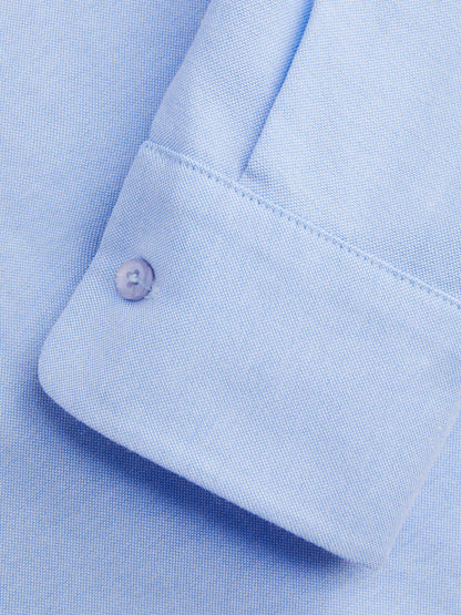 Always Professional Long-Sleeved Blue Shirt