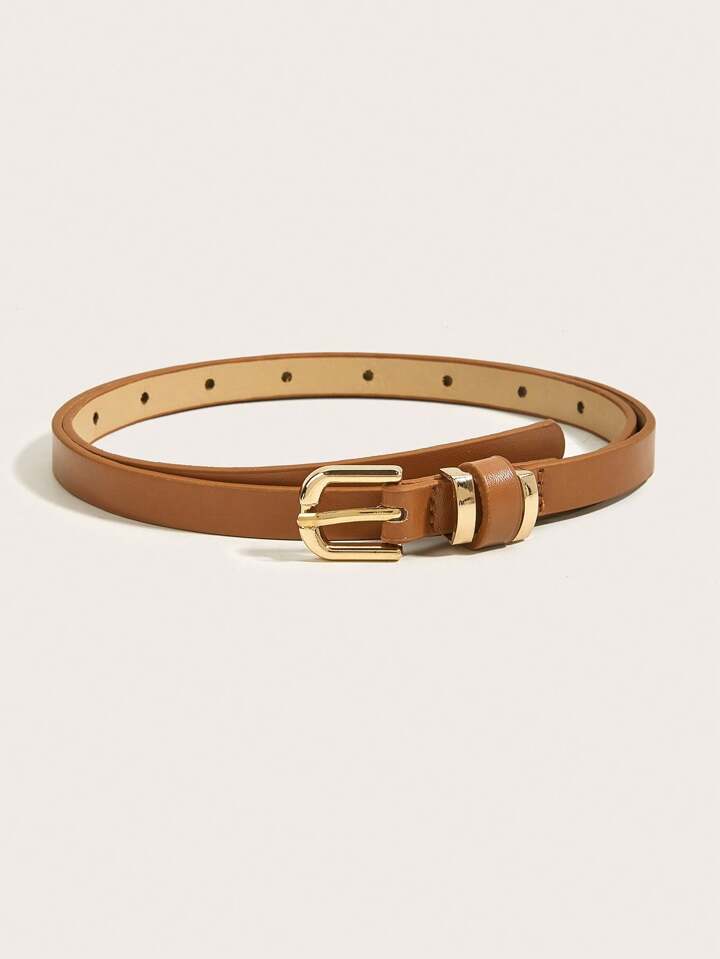 Vintage Design Pin Buckle Belt