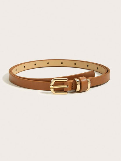 Vintage Design Pin Buckle Belt