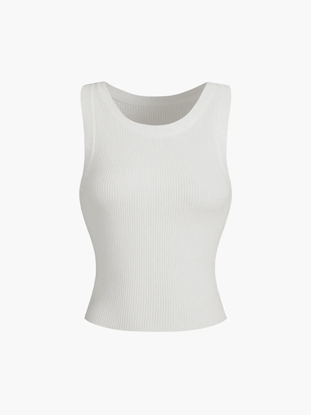 Solid Ribbed Sweater Top