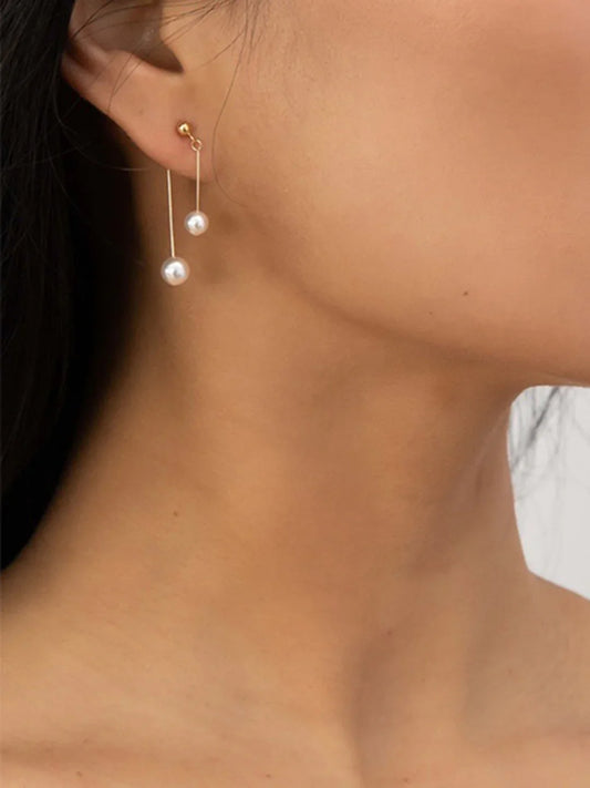 Romantic Pearl Drop Earrings