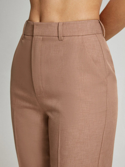 Elegant Ankle-Length Tailored Pants