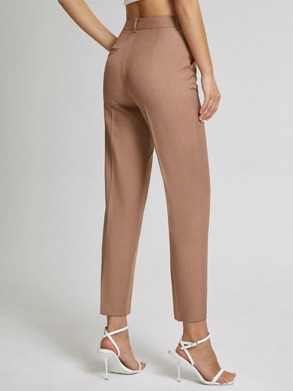 Elegant Ankle-Length Tailored Pants