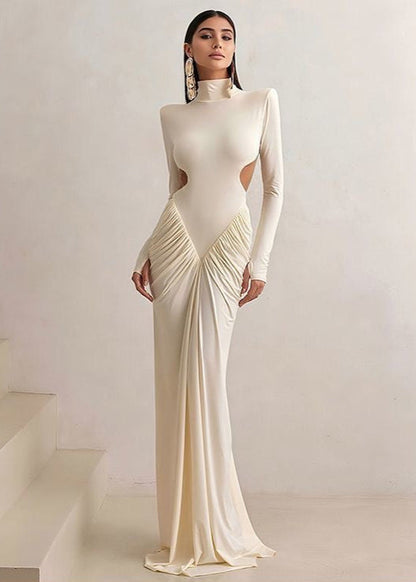 Seraphina - Cutout Long Sleeve Maxi Dress