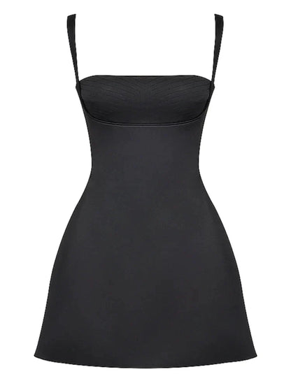 Kara Quartz Cocktail Mini Dress