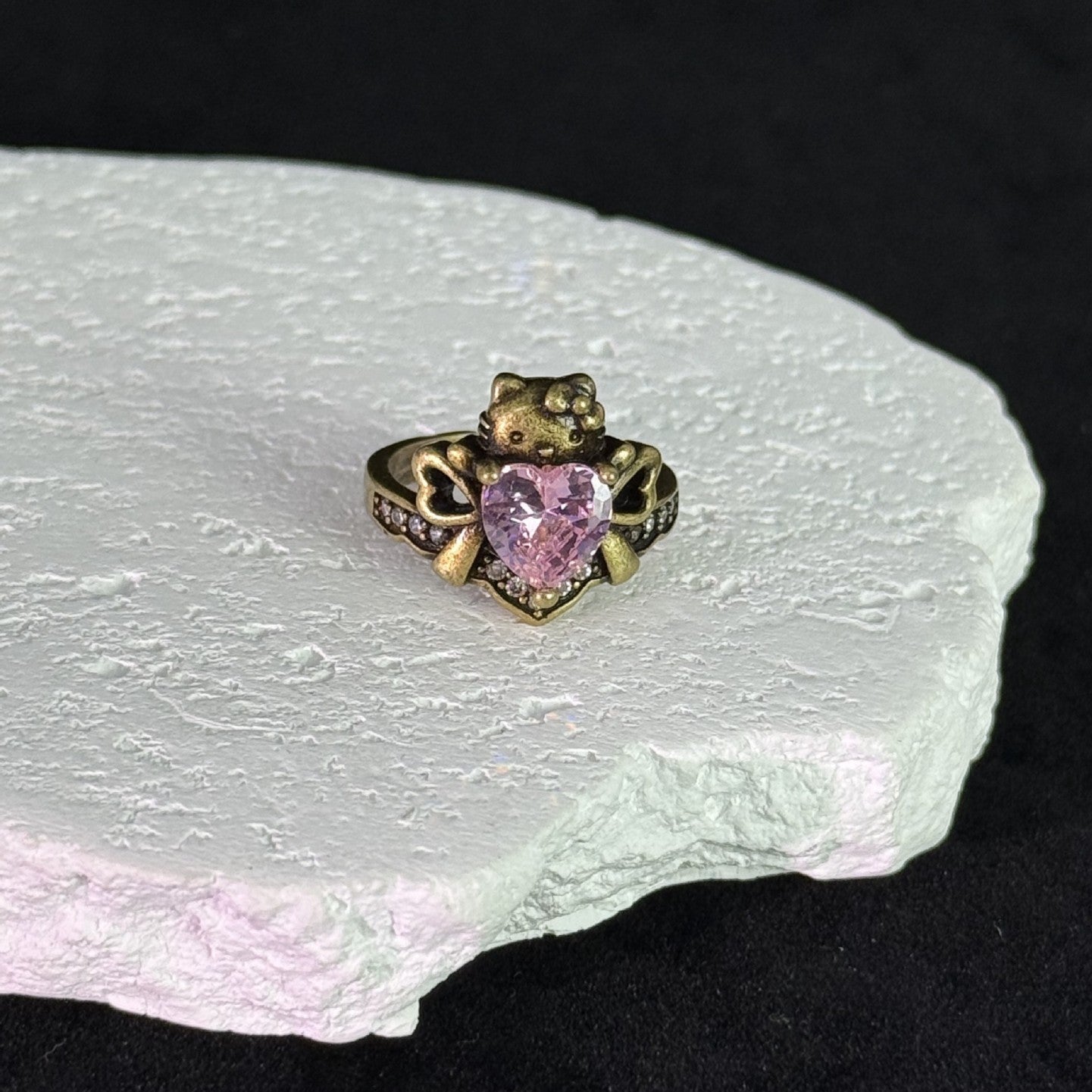 Kitty Heart Ring
