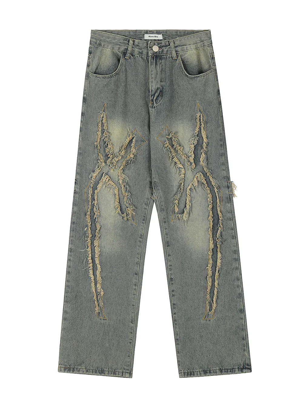DressBetty - 2024 Distressed Street Vintage Casual Jeans