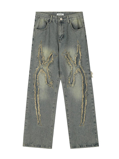 DressBetty - 2024 Distressed Street Vintage Casual Jeans