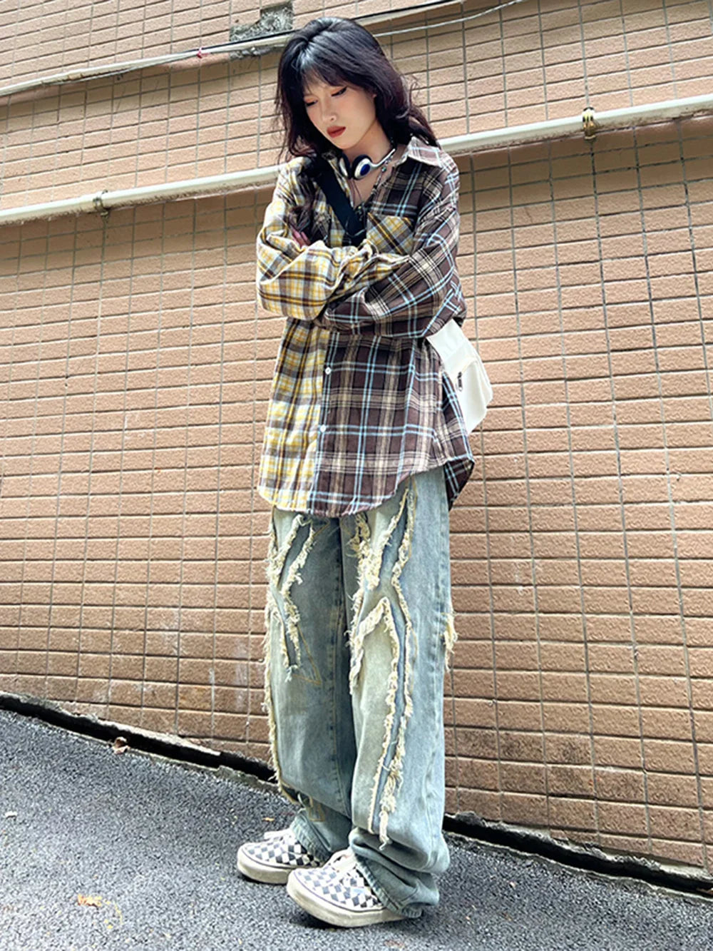 DressBetty - 2024 Distressed Street Vintage Casual Jeans