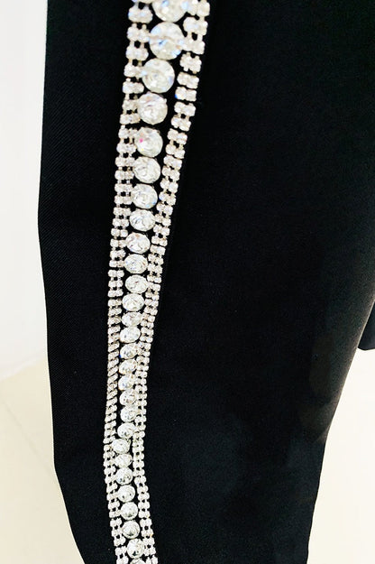 Leanna Diamante Embroidered Blazer