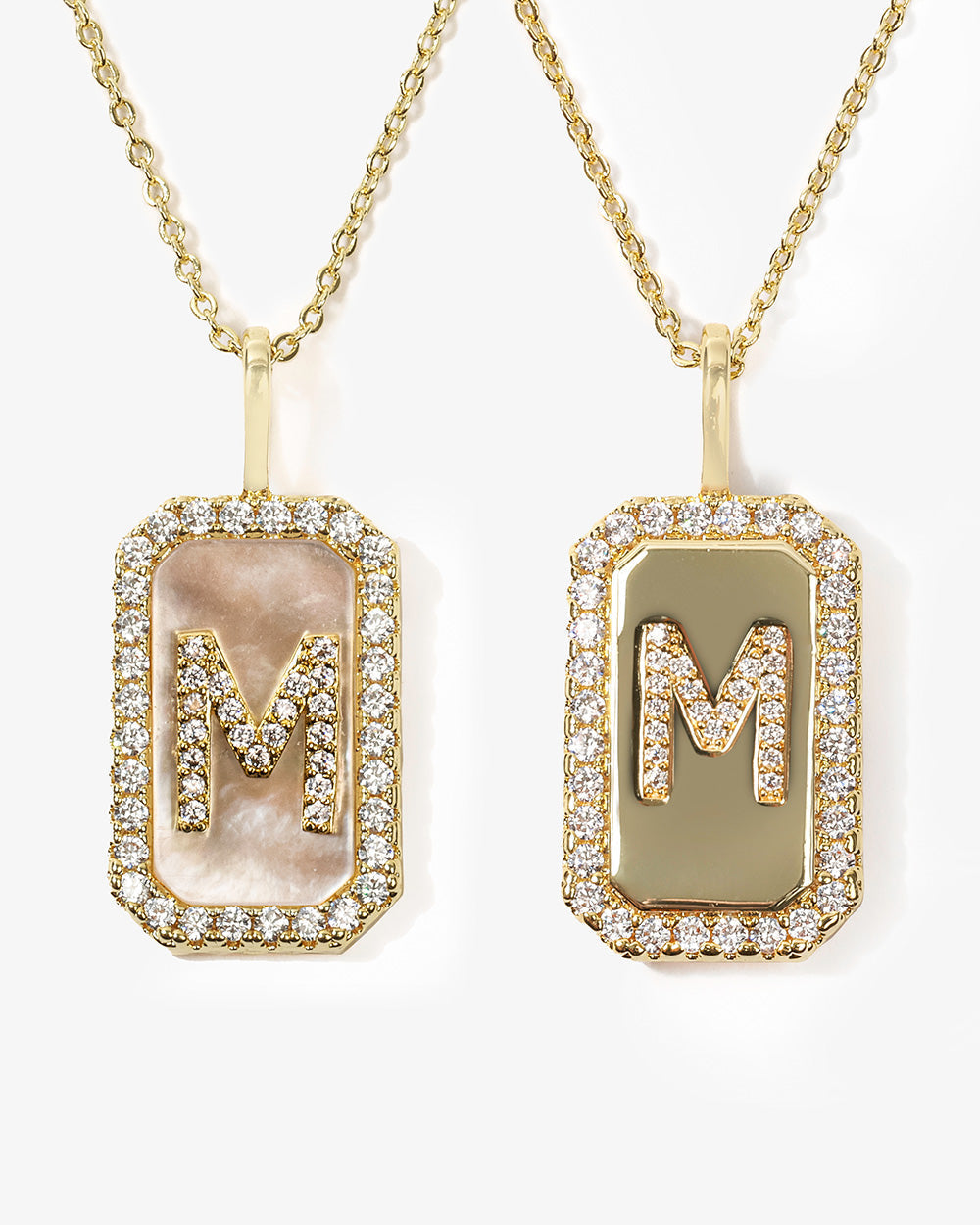 Love Letters Double Sided Necklace