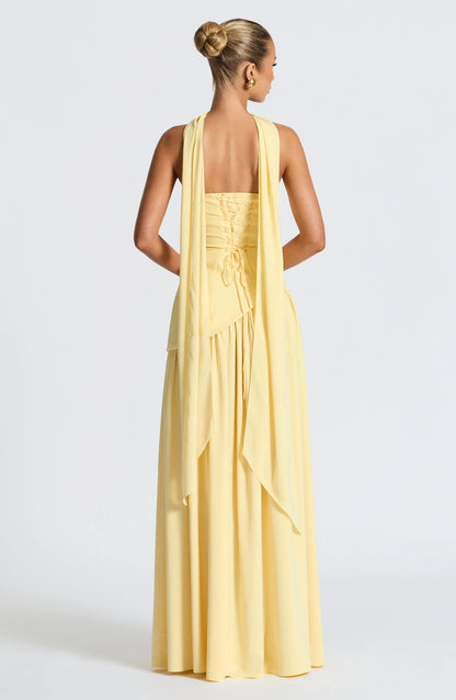 Maia - Strapless Maxi Dress