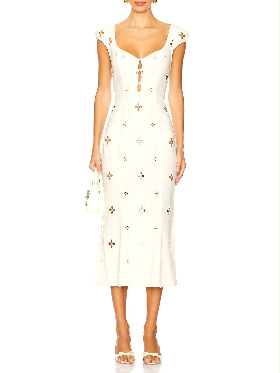 Maria In Leite Midi Dress