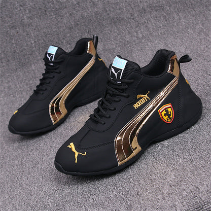 Mid-Top Leather Lovers Sneakers