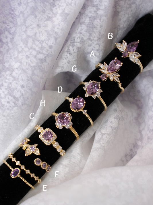Midsummer Dream Open Rings