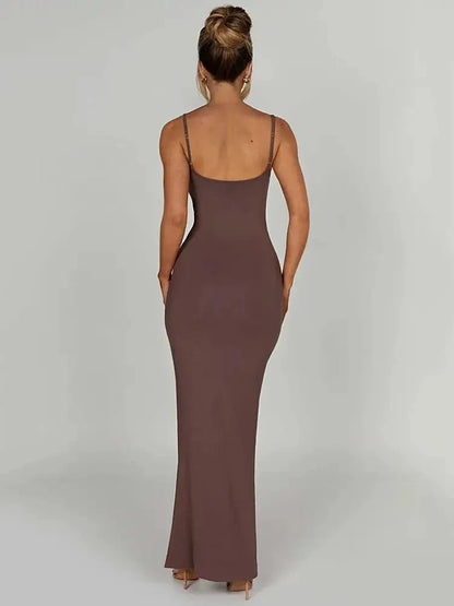 DressBetty - 2024 Spaghetti Strap Sleeveless Club Party Sexy Backless Bodycon Dress