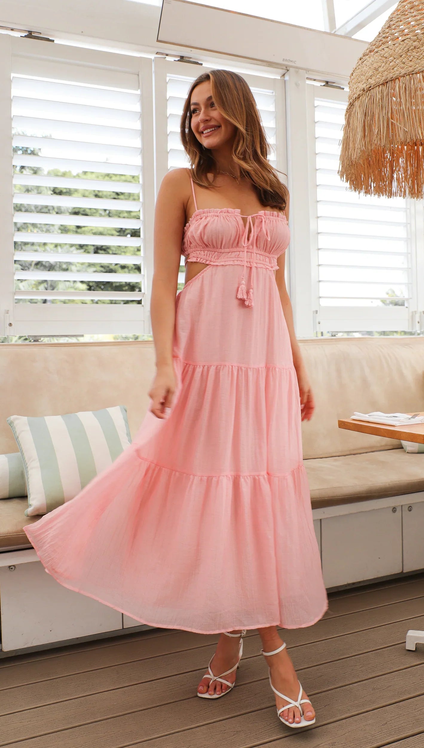 Soleia - Tiered Maxi Dress
