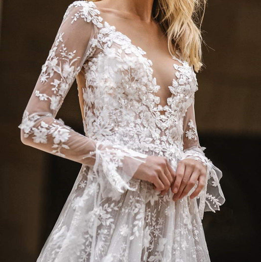 DressBetty - New Women's Lace Party Ball Prom Gown Long Dress