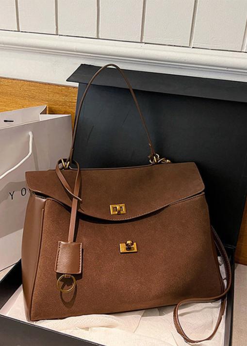 Amelia - StructuRed Top-Handle Satchel