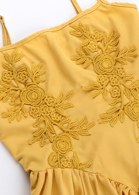 Solène Dress – Floral Embroidered Fit-and-Flare Mini