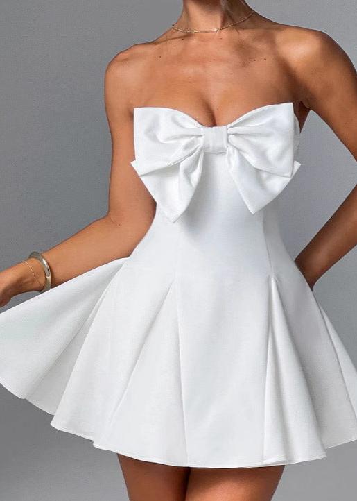 Elegance Bow-Detail Dress