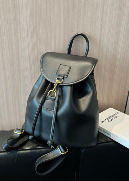 Chic PU Leather Backpack