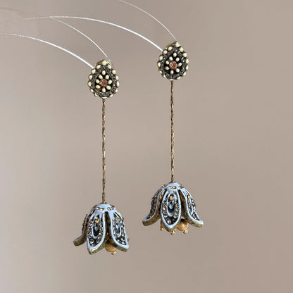 Secret Garden Bluebell Earrings