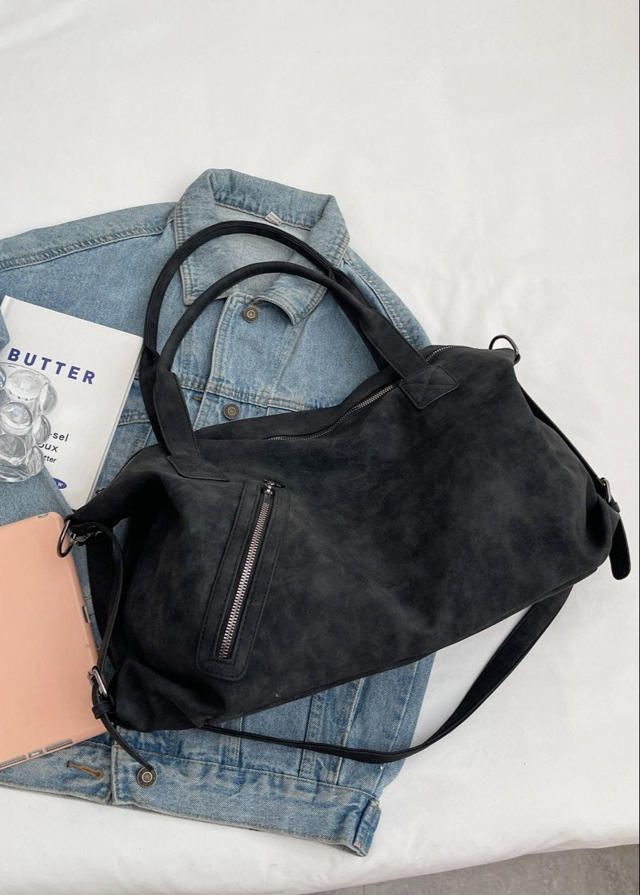Harper - Vintage Leather Shoulder Bag