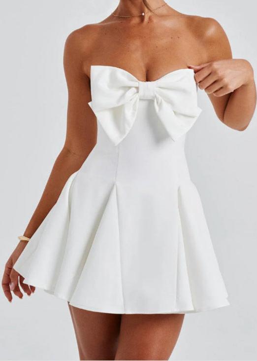 Elegance Bow-Detail Dress