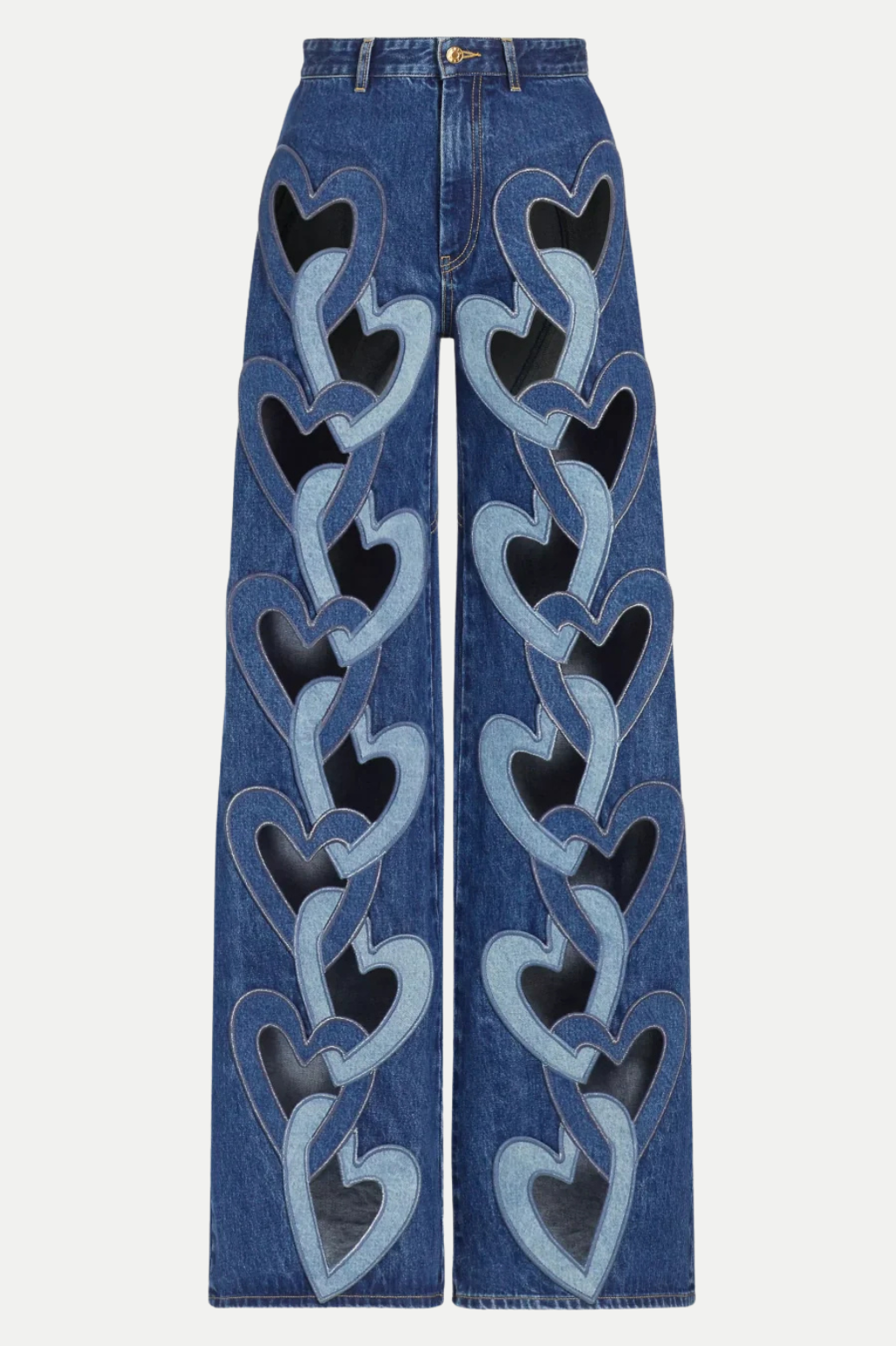 Odalys Heart Denim Top
