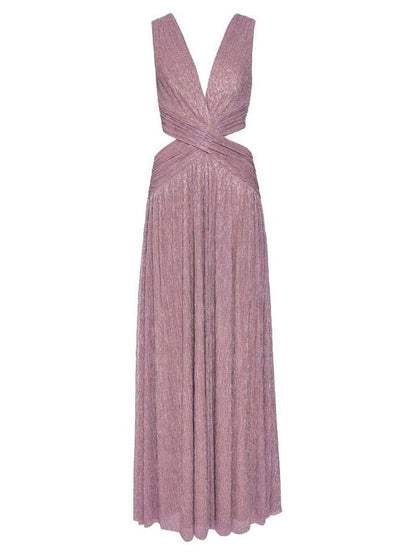 LARA | Elegant Plunge Maxi Dress
