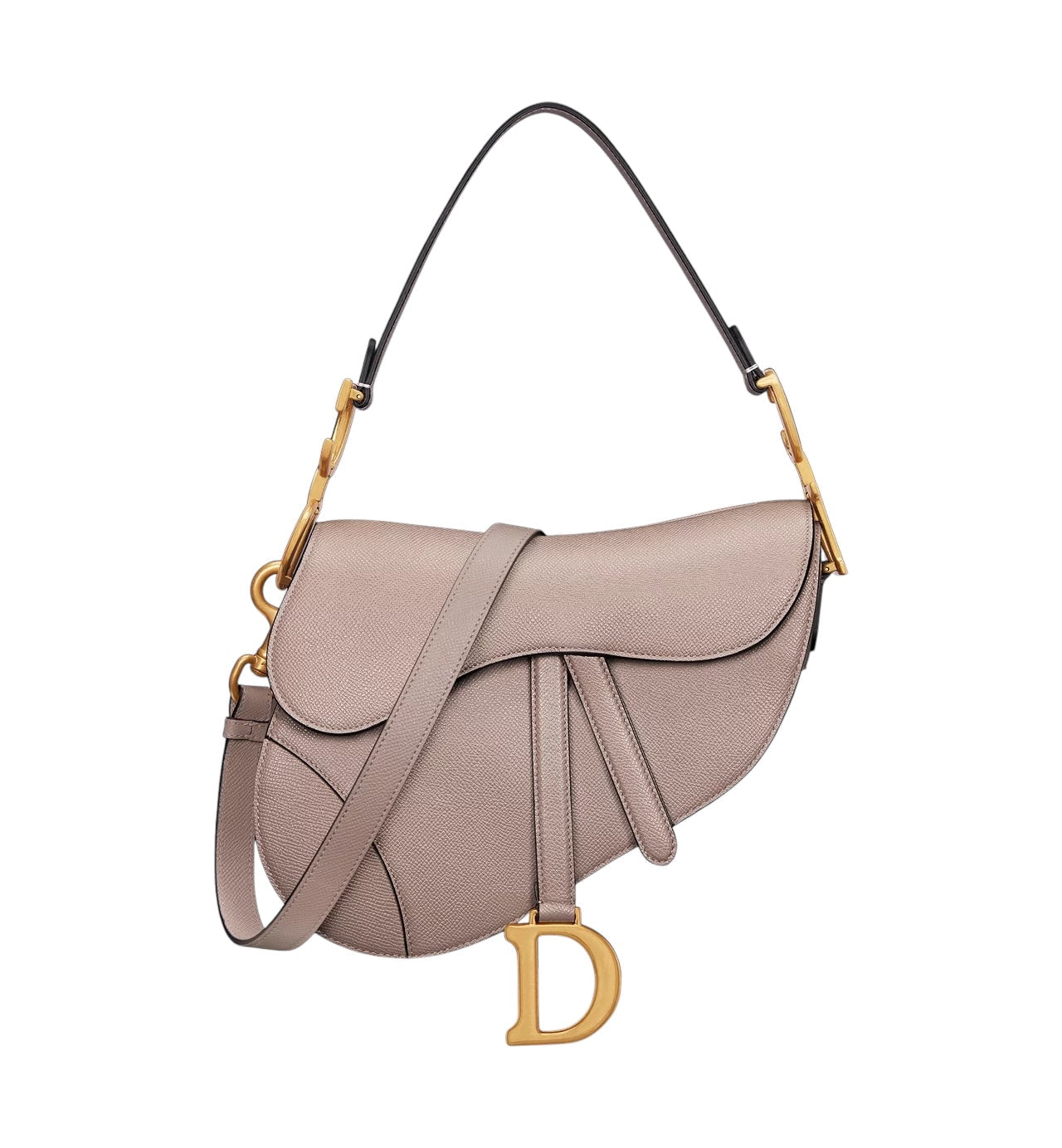Grey Saddle Bag