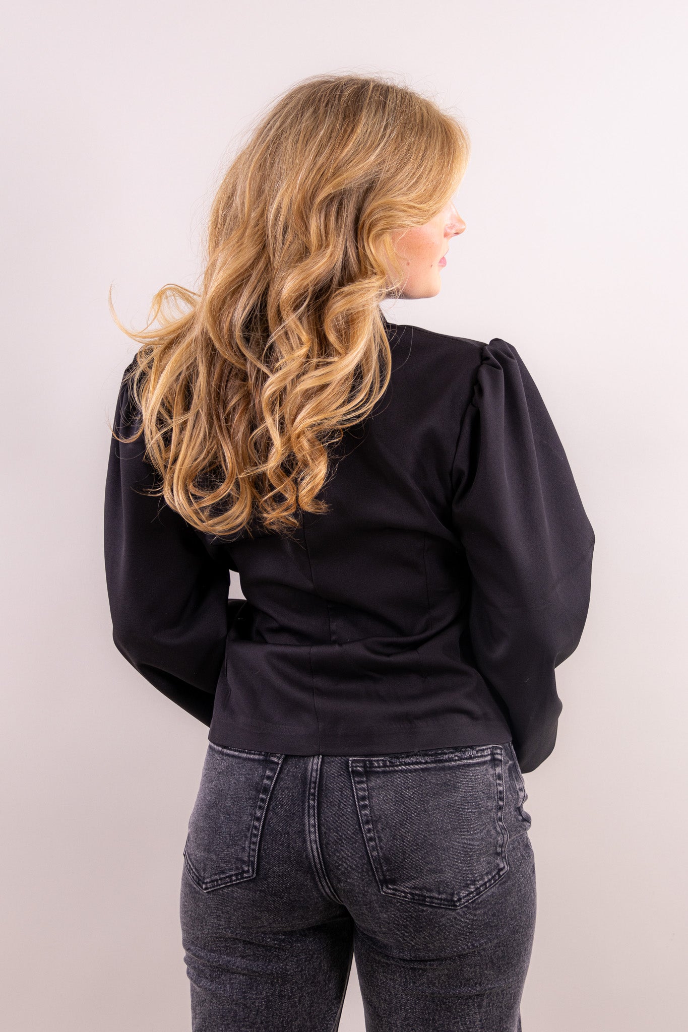 Jane Plain Wrap Blazer