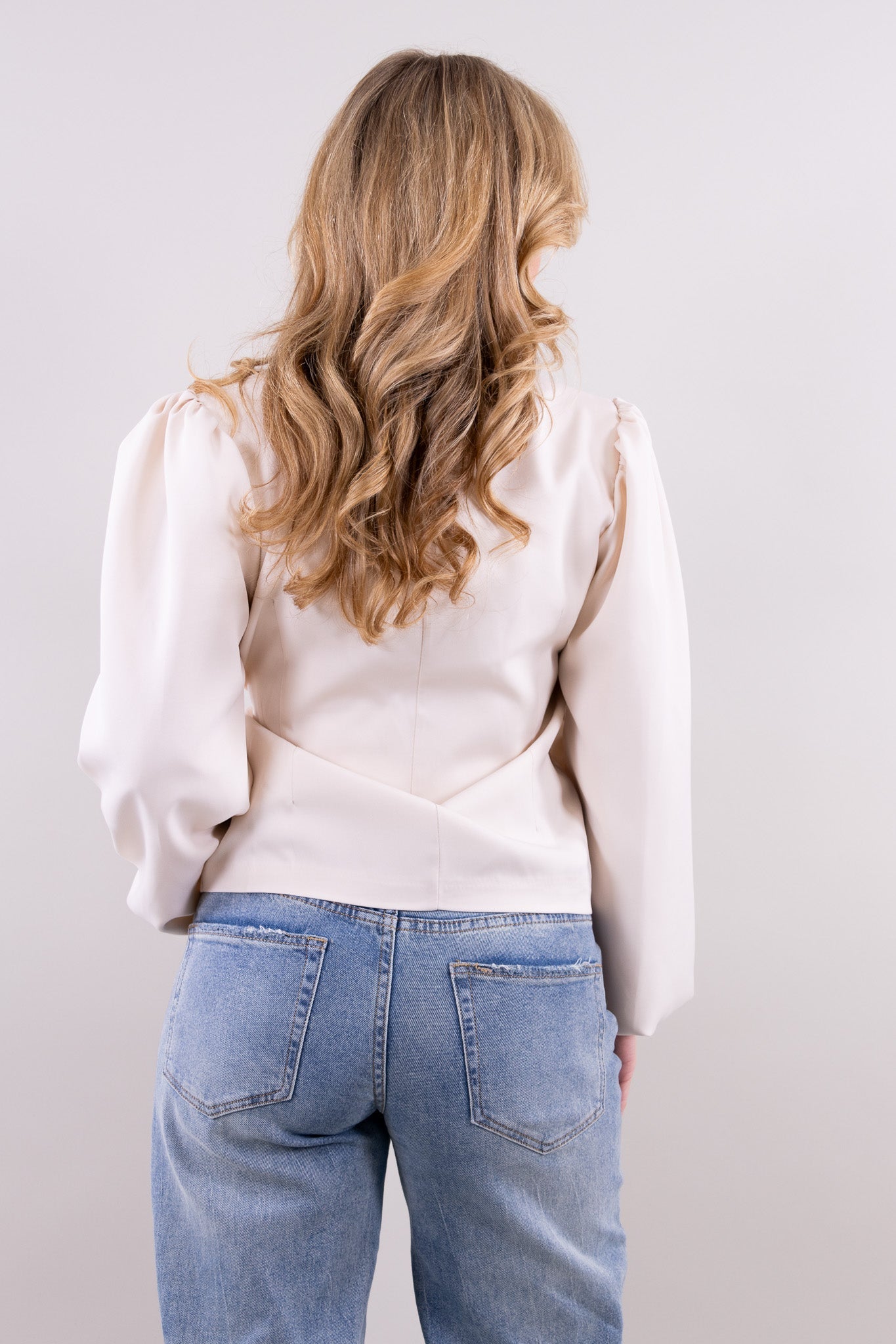 Jane Plain Wrap Blazer