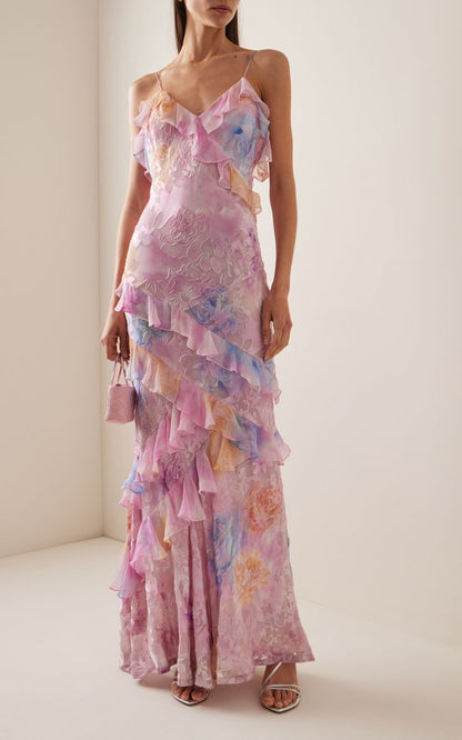 SALE 50% OFF Cassidy | Charming Ruffle Dress