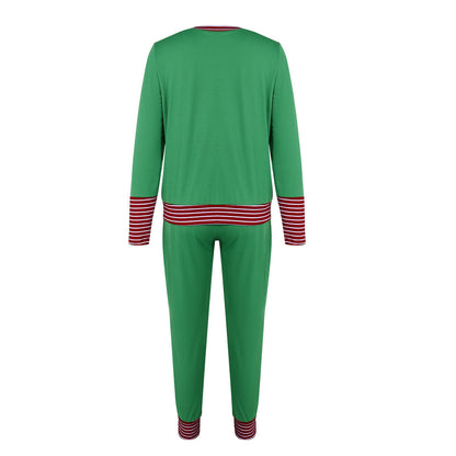 DressBetty - Merry Christmas Pajamas Set Casual Matching Set Full Sleeve Tops+Pants 2 Pieces