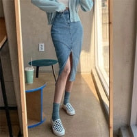 DressBetty - Sexy Denim Shorts with Tassel Pockets Mini Short Jeans