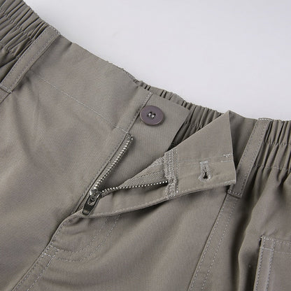 DressBetty - Low Waisted Shorts Harajuku Retro Basic Casual Sporty Bottom Women Biker