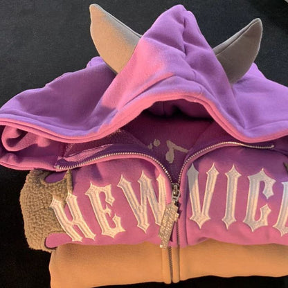 DressBetty - Hip Hop Dark Bat Wing Hoodie