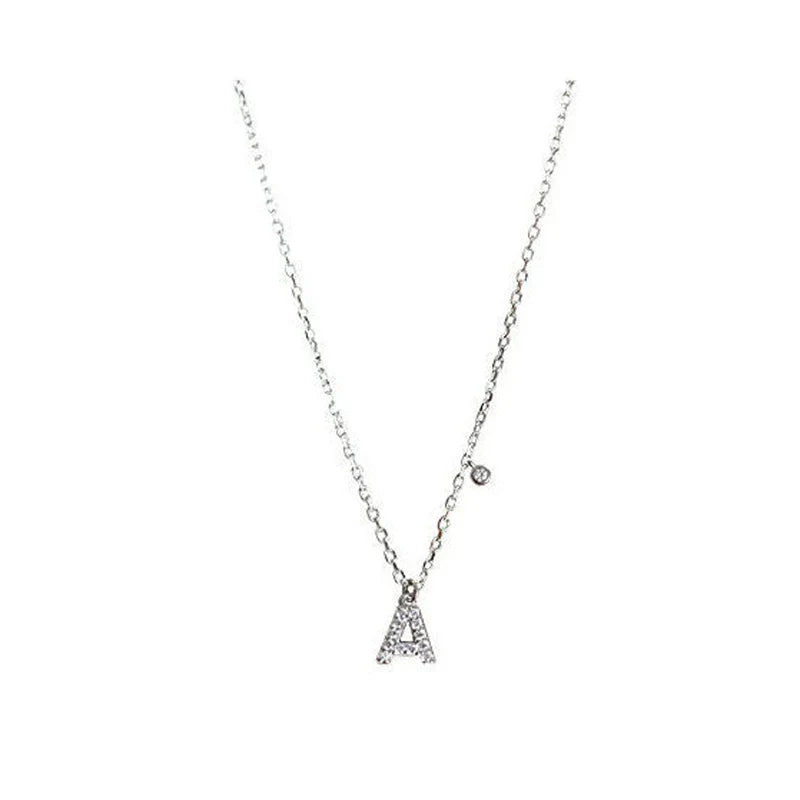 Initial Necklace Bling
