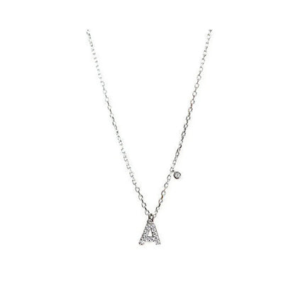 Initial Necklace Bling