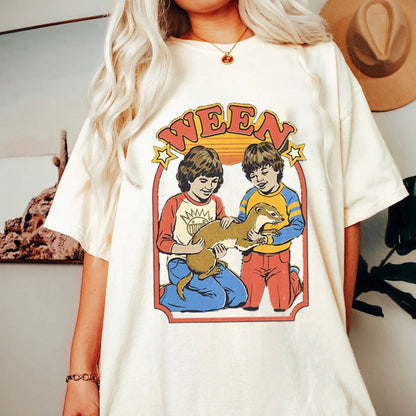 DressBetty - Satan Demon T-shirt Horror Devil Retro T-shirt