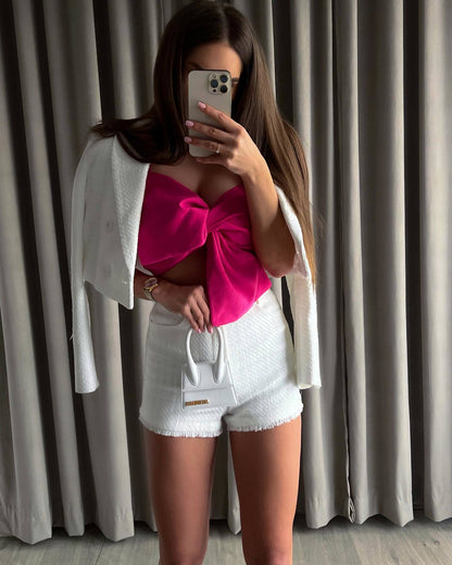 DressBetty - Chic Lady Crop Top Summer Sexy High Street Camis Tank Top Female Camisole