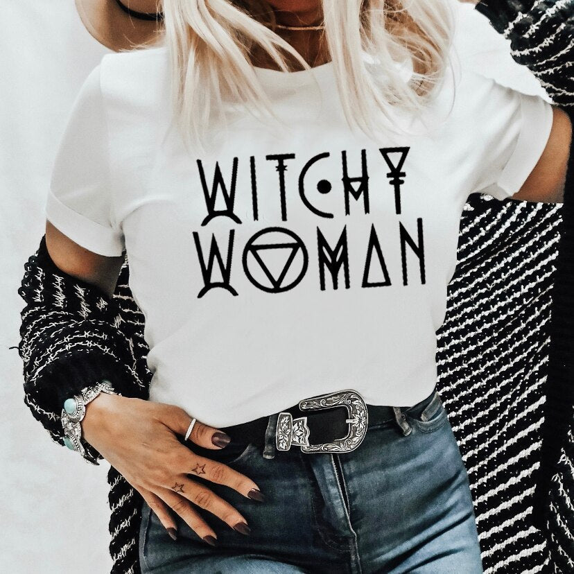 DressBetty - Witch Letter Funny Tshirt Halloween